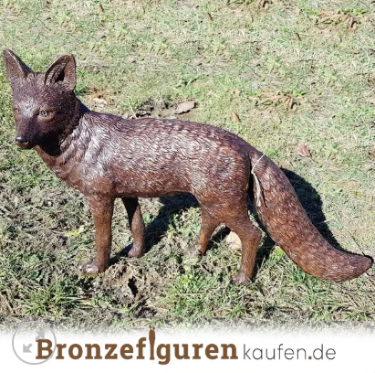 Deko | Garten • kaufen Figur Figur aus Fuchs Fuchs ᐅ Bronze