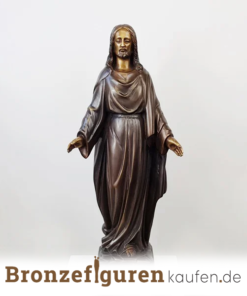 bfk jesus figur aus bronze